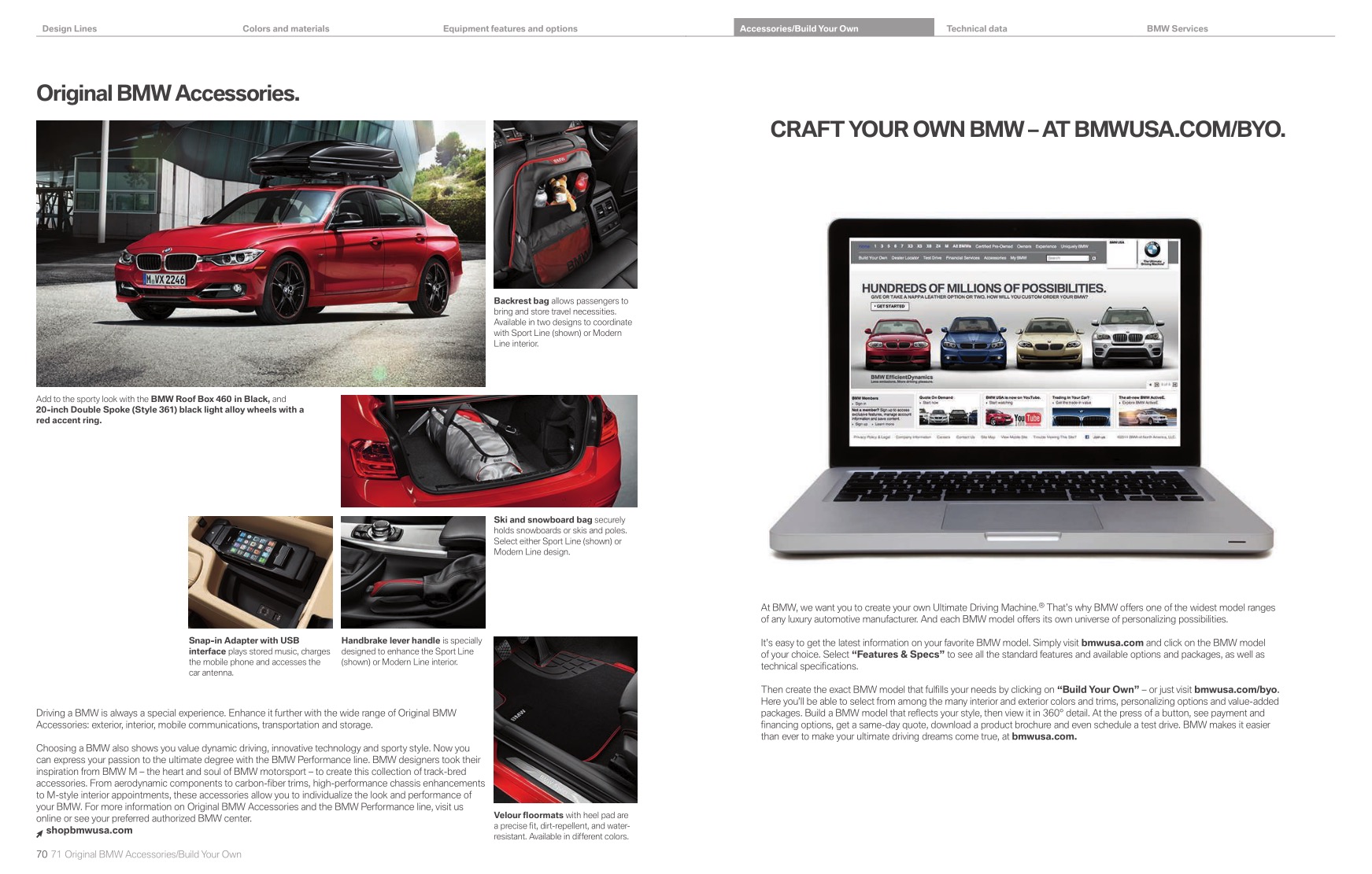 2012 BMW 3-Series Sedan Brochure Page 22